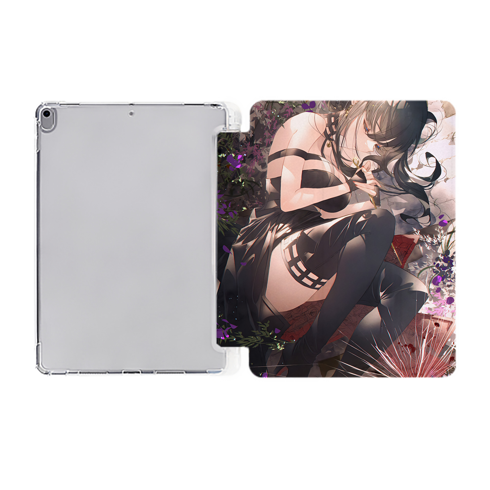 （画像用） SPY×FAMILY间谍家家酒 IPad ケース ペン収納付き 三つ折りスタンド PUレザー×シリコン 対応機種9.5/10.5/10.9インチ